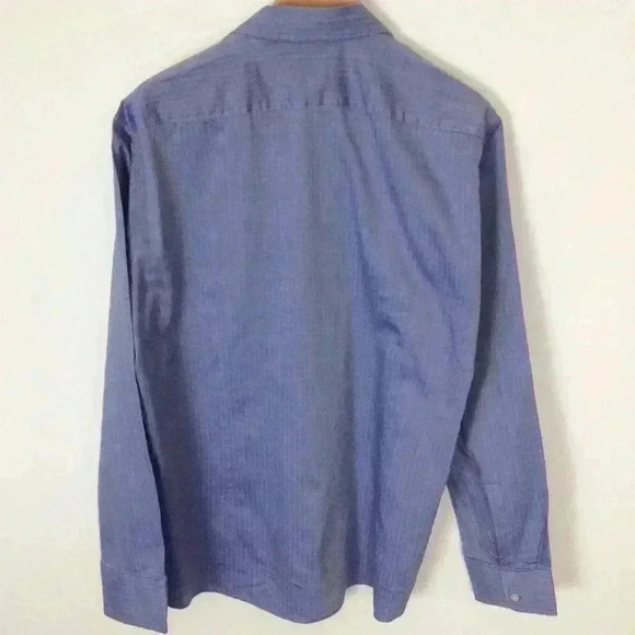 Hugo Boss Blue Button XL Regular Fit Shirt - Picture 5 of 5